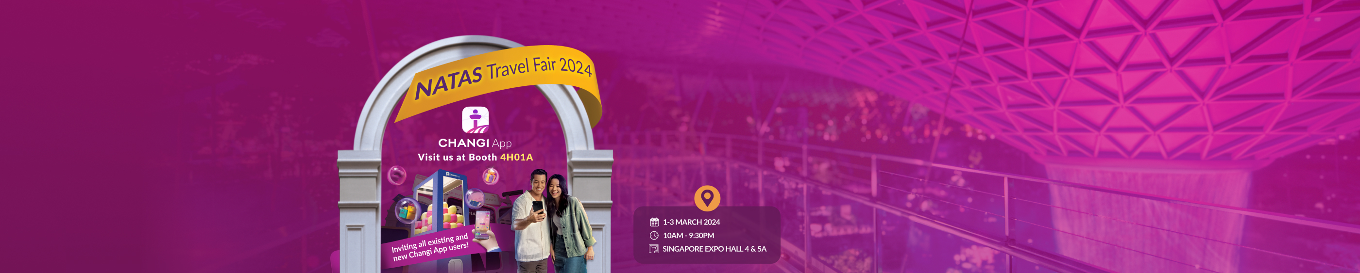 NATAS Travel Fair 2024 Singapore Changi Airport